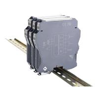 Trasmettitore di segnale RTD pt100 antideflagrante Trasmettitore di temperatura a barriera di sicurezza con segnale intrinsecamente isolato for aree pericolose(2 in 2 out,0-100C_4-20MA_DC24V)