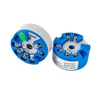 Trasmettitore di temperatura Modulo Trasmettitore di segnale di temperatura 0-500 °C, sensore di temperatura PT100, 4-20 mA, 0-10 V, 0-5 V, trasmettitore di temperatura TC, 1 pezzo (PT100 0-100C 0-100