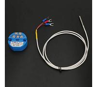 Trasmettitore di Temperatura PT100 con Sensore 1M, Intervallo 0-100°C, DC24V per Misurazione e Controllo Preciso della Temperatura in Applicazioni Industriali