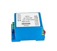 Trasmettitore di tensione alternata a 3 fasi (3/4 fili) 0-100 V, 0-300 V, 0-500 V, 0-600 V, trasduttore sensore 4-20 mA, 1 pezzo (3 fasi 4 fili, AC 0-400V/4-20MA_DC24V)