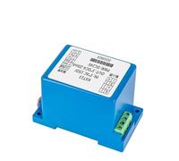 Trasmettitore di tensione alternativo trifase 3/4 fili 0-10 V, sensore trasduttore 0-100 V, 0-380 V, 0-220 V (1 pezzo)(3 fase 4 Wire,AC 0-600V_0-10V_DC24V)