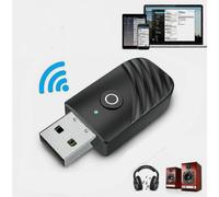 Trasmettitore e ricevitore audio Bluetooth 5.0 wireless USB 3 in 1 per PC, TV e auto, adattatore compatto universale