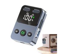 Trasmettitore e ricevitore audio senza fili - Adattatore a lungo raggio 3,5 mm, trasmettitore wireless 2 in 1 per TV, per viaggi aerei e televisione, casa, cuffie Fete