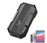 Trasmettitore e Ricevitore Audio Senza Fili - Trasmettitore e Ricevitore 2-in-1 - Adattatore Altoparlante Senza Fili - Per L'Auto Cuffie Cablate Altoparlante Riproduzione Musicale Chiamata In