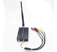 Trasmettitore e ricevitore audio video AV wireless 4CH 1.2G 5W 1.2Ghz 5000mW per trasmissione a lungo raggio compatibile con vari dispositivi(Only 5W TX)
