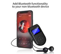 Trasmettitore e ricevitore Bluetooth compatto, modalità TX e RX per un utilizzo versatile, chip Qualcomm con AptX a bassa latenza, lunga durata
