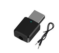 Trasmettitore e ricevitore Bluetooth USB, adattatore audio wireless Bluetooth per TV, PC e sistemi stereo con commutazione rapida della modalità e