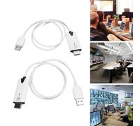 Trasmettitore e Ricevitore Hdmi Wireless, 1920x1080p Plug & Play & Play 5g Kit di Estensione Hdmi Wireless per Streaming Video e Audio per Proiettore di Box Televisivi per