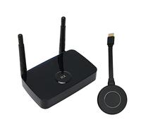 Trasmettitore e Ricevitore HDMI Wireless, Adattatore Extender HDMI Wireless Full HD 1080P, Plug and Play AV Streaming Media, per Proiettore PC Laptop (Spina UE)