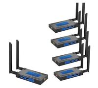 Trasmettitore E Ricevitore HDMI Wireless Extender 250M 5.8Ghz For Fotocamera DSLR, Laptop, PC Monitor TV Copertura più ampia(1 TX and 4 RX)