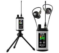 Trasmettitore e ricevitore per sistema di monitoraggio wireless stereo portatile