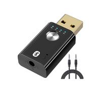 Trasmettitore e Ricevitore USB 5.1 4 in 1, Adattatore Wireless Portatile per PC, Scheda Audio, Auto, Cuffie