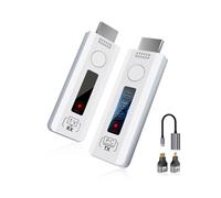 Trasmettitore e Ricevitore Wireless Compatibili con : Kit di Estensione Wireless Portatile Plug & Che Supporta 2.4/5G, Decodifica 4K