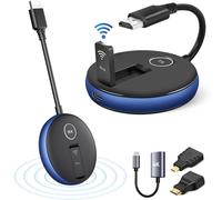 Trasmettitore e ricevitore wireless HDMI PRO, kit estensore wireless multi-TV, clip 5G con controllo del riscaldamento, plug and play, 50 m, 2,4 G/5,8 G @ 60 Hz, streaming video da computer portatile