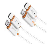 Trasmettitore e ricevitore wireless HDMI ScreenCast Mini j5create, adattatore wireless FHD a bassa latenza 1080p@60Hz 5G+2.4G per lo streaming da laptop/tablet/telefono (JVAW65)