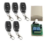 Trasmettitore E Ricevitore Wireless Telecomando Switch Set Cancello Garage 2Keys