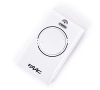 Trasmettitore Faac Xt2 868 Slh LR Bianco Telecomando -2-Kanal, Radio, Originale