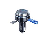 TRASMETTITORE FM 3MK Trasmettitore Fm Per Auto 3Mk Hyper 23W Caricabatterie Per Auto Qc Usb 2A Con Funzione Fm