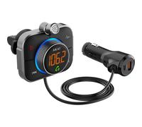 Trasmettitore FM Akai FMT-95BT Bluetooth USB Carica e Chiamate Mains Libres