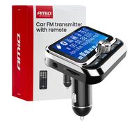 Trasmettitore FM auto Bluetooth AMIO 04657 2xUSB con telecomando