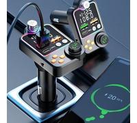 Trasmettitore FM Auto Modulatore Trasmettitore Shell ABS Doppia USB A A PD Ricar