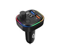TRASMETTITORE FM AVIZAR CARKIT-HL-C2 - Bluetooth 5.0, 2 Porte USB, Display LCD, Funzione vivavoce