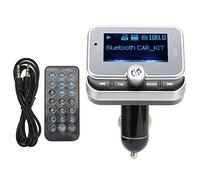 Trasmettitore FM Bluetooth Caricatore per auto adattatore radio Bluetooth doppio USB da 76 MHz a 108 MHz con schermo da 1,8 pollici