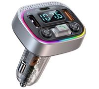 Trasmettitore FM bt 5.4 - THOMSON - 12/24 V - 1A + QC3.0 + PD30 W - LED blu