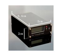Trasmettitore FM da 0,5 W con Display Digitale, Lungo Raggio, 2000 Metri, Trasmissione Stereo, 76-108 MHz, Apparecchiatura Radio Portatile