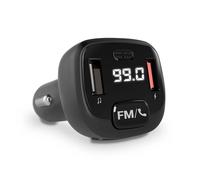 Energy Sistem Transmisor FM para el Coche - Bluetooth - MicroSD - USB MP3 - Asistente de Voz - Manos Libres - Color Negro
