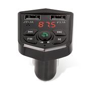 TRASMETTITORE FM MAXLIFE OEM001792 - Bluetooth 5.0, 2 Porte USB, Display LCD, Funzione vivavoce