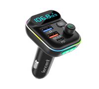 Trasmettitore FM (PD Type-C QC 3.0) Kit autoradio Bluetooth 5.0 wireless con PD Type-C + QC3.0 Caricabatterie