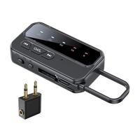 Trasmettitore FM per auto | Adattatore audio wireless portatile | Accessorio automobilistico per gite a piedi domestiche Motorhome Motorhome