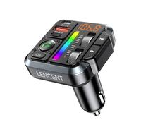 TRASMETTITORE FM PER AUTO BLUETOOTH 5.3 LETTORE MUSICALE CON SUONI ALTI E BASSI