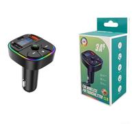 Trasmettitore FM per auto con porta USB-C per lettore MP3 WMA trasmettitore FM