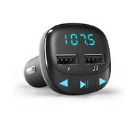 Energy Sistem Transmisor FM para el Coche - MicroSD - Carga USB - USB MP3 - Color Negro