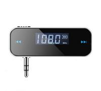 Trasmettitore FM Per Auto Radio Lettore MP3 LCD Vivavoce Wireless Da 3,5 Mm Per
