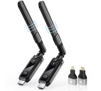 Trasmettitore HDMI Wireless e Ricevitori, 1313FT/400M Decodifica 4K Estensore HDMI con Trasmissione 5G/1080P, Streaming Video HD da Laptop/Fotocamera/TV a HDTV/Monitor/Proiettore