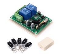 Trasmettitore Interruttore Di Telecomando RF Wireless 4CH 433MHz Relè 12V