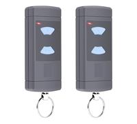 Trasmettitore manuale compatibile con Hörmann, 868,3 MHz, apriporta del garage per Hörmann HSE2-868, HSM4-868, HS4-868, 2 canali, confezione da 2