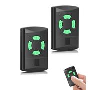 Trasmettitore manuale da 26,975 MHz per Hörmann HSM2, HSM4, HSE2, HS2/4/1, pulsante verde, 4 canali, apriporta del garage telecomando per HSP4-C, HSD2-A, HSD2-C di ricambio (2PCS)