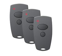 Trasmettitore manuale da 868 MHz per Marantec Digital 302, 304, 382, 384, codice a rulli, 2 canali, telecomando per porta del garage per trasmettitori manuali Marantec 313/321/323 (3 pezzi)