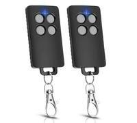 Trasmettitore manuale per porta garage 433 MHz, compatibile con SCS Sentinel AAM0121, duplicatore di telecomando a 4 canali (2 pezzi)