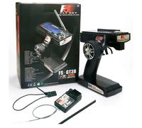 Trasmettitore per auto barca RC FS FlySky FS-GT3B Radio 2.4G 3CH FS-GR3C Ricevitore Failsafe con telecomando sistema LCD più grande