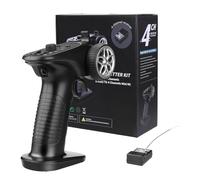 Trasmettitore RC E Ricevitore - Controller Wireless 2.4 GHz, Dispositivo Di Manipolazione Del Segnale | Di Controllo Delle Mani Liscio Per Serbatoi Di Barche Per Auto RC, Forte Risposta