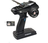 Trasmettitore RC X6 2,4 Ghz 6 canali con X6FG Giroscopio ricevitore Allarme di bassa potenza e protezioni fuori controllo Telecomando per auto/barca/serbatoio Modalità mista Telecomando