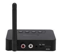 Trasmettitore Ricevitore Audio Bluetooth 5.1, Adattatore Audio HiFi Bluetooth 2 in 1 con Ottico AUX, Funzione NFC, per Audio Domestico e Stereo per Auto, con