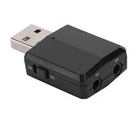 Trasmettitore Ricevitore Bluetooth5.0, Scheda USB 3 in 1 Adattatore Wireless Presa AUX da 3,5 Mm per Computer, Laptop, Sistema Stereo Domestico, Auricolare, Smartphone (#1)