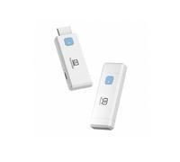 Trasmettitore/Ricevitore Wireless da 50 M Compatibile con 1080p, Adattatore di Estensione per Display per Aule Conferenze di Grandi Dimensioni