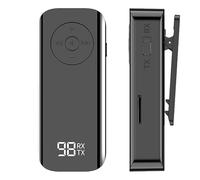 Trasmettitore Ricevitore Wireless - Ricevitore Audio Wireless 5.3 per Autoradio Doppio Uso,Adattatore Radio Stereo Portatile con Clip per Dispositivi Elettronici Grande Capacità, Viaggio, PC e